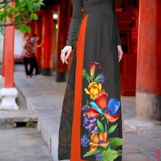 Vải áo dài thiết kế - 0104