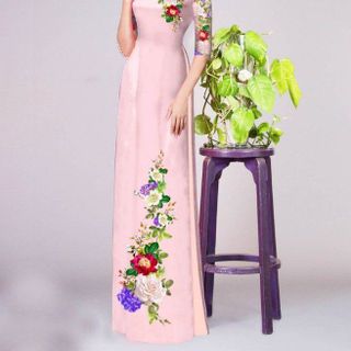 Vải áo dài thiết kế - 304