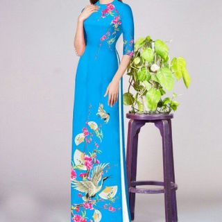 Vải áo dài thiết kế - 305