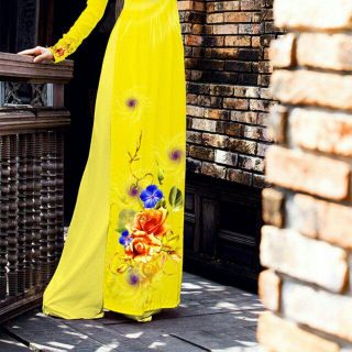 Vải áo dài thiết kế - AD-049