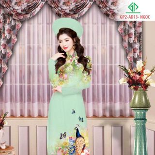 Vải áo dài thiết kế - 013