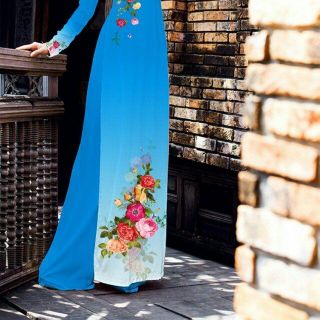 Vải áo dài thiết kế - AD-051
