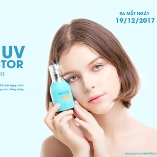 KEM CHỐNG NẮNG PERFECT UV PROTECTOR PRINCESS WHITE-CHỐNG ÁNH SÁNG XANH / 60ML