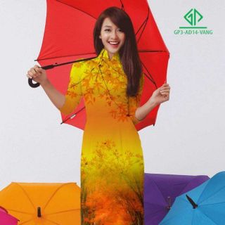 Vải áo dài thiết kế - 014