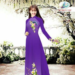 Vải áo dài thiết kế - 311