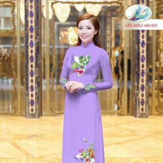 Vải áo dài thiết kế - AD-052