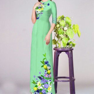 Vải áo dài thiết kế - 312