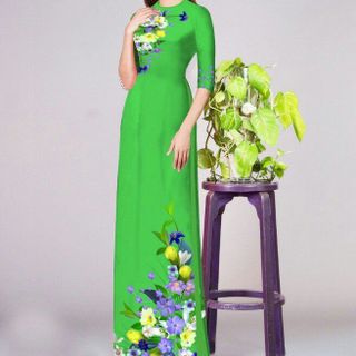 Vải áo dài thiết kế - 312