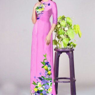 Vải áo dài thiết kế - 312