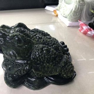 Thiềm thừ đá Lam Ngọc 25 cm - MSP 845