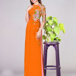 Vải áo dài thiết kế - 315