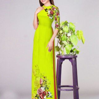 Vải áo dài thiết kế - 0205