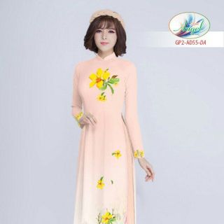 Vải áo dài thiết kế - AD-055