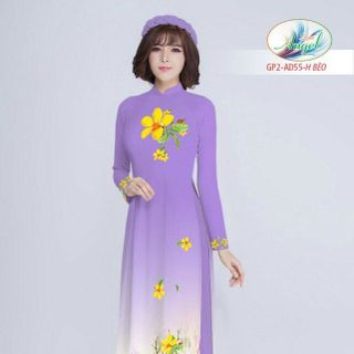 Vải áo dài thiết kế - AD-055