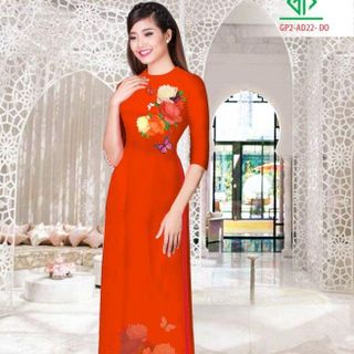 Vải áo dài thiết kế - 022