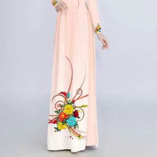 Vải áo dài thiết kế - AD-056
