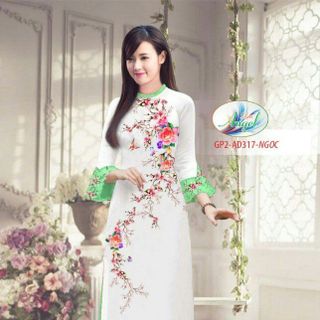 Vải áo dài thiết kế - 317