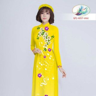 Vải áo dài thiết kế - AD-057
