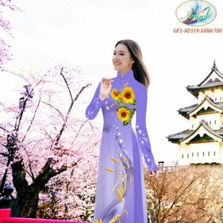 Vải áo dài thiết kế - 319