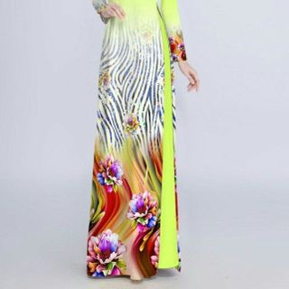 Vải áo dài thiết kế - AD-058