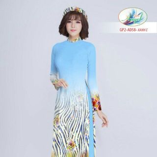 Vải áo dài thiết kế - AD-058