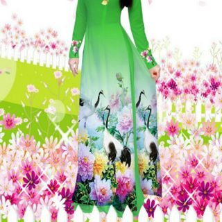 Vải áo dài thiết kế - 320