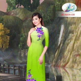 Vải áo dài thiết kế - 334