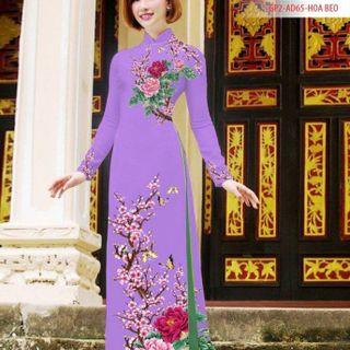 Vải áo dài thiết kế - 065