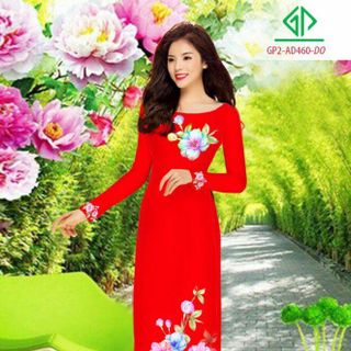 Vải áo dài thiết kế - 460