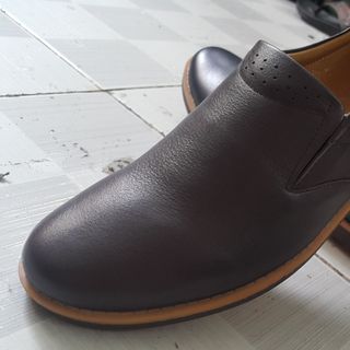 Giày mọi nam da bò thật M0201