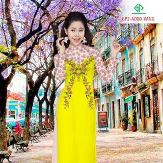 Vải áo dài thiết kế - 080 giá sỉ