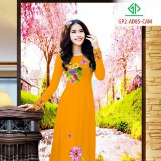 Vải áo dài thiết kế - 085