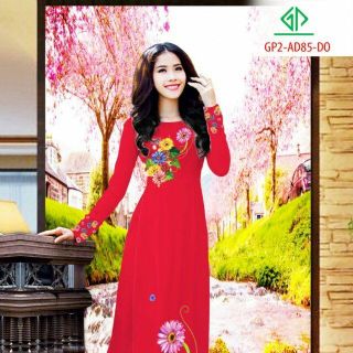 Vải áo dài thiết kế - 085
