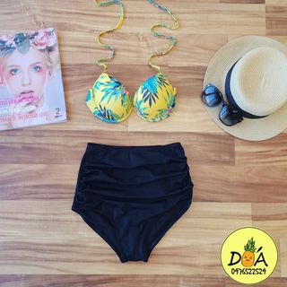 Bikini hoa vàng xưởng sỉ bikini giá rẻ