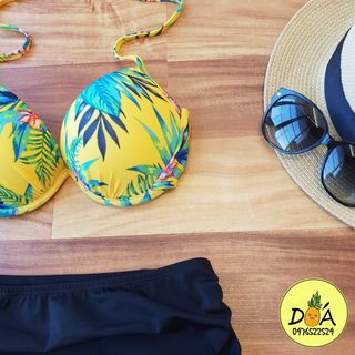 Bikini hoa vàng xưởng sỉ bikini giá rẻ