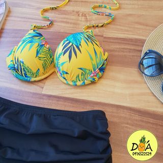 Bikini hoa vàng xưởng sỉ bikini giá rẻ