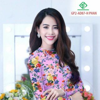 Vải áo dài thiết kế - 087