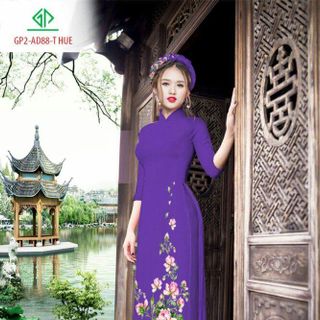 Vải áo dài thiết kế - AD-088