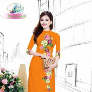Vải áo dài thiết kế - 100