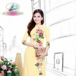 Vải áo dài thiết kế - 100