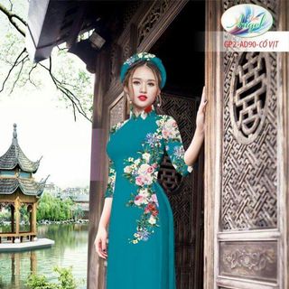 Vải áo dài thiết kế - AD-090
