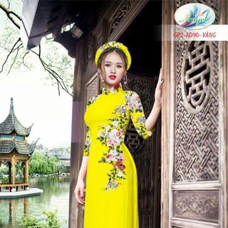 Vải áo dài thiết kế - AD-090