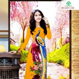 Vải áo dài thiết kế - AD-091