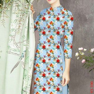 Vải áo dài thiết kế - AD-092