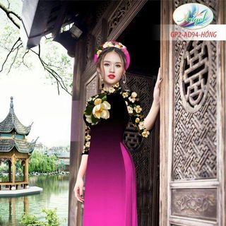 Vải áo dài thiết kế - AD-094