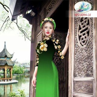 Vải áo dài thiết kế - AD-094