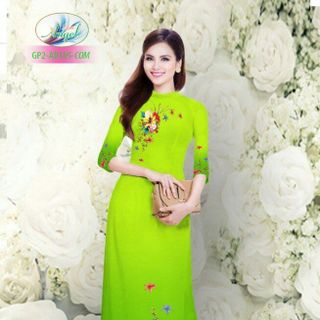 Vải áo dài thiết kế - 105