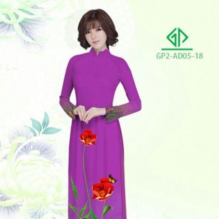 Vải áo dài thiết kế - AD-005