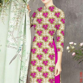 Vải áo dài thiết kế - AD-095