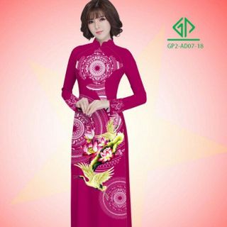Vải áo dài thiết kế - AD-007